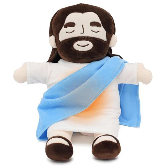 Breathing Jesus Soothing Plushie